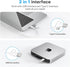 OMOTON Wired Keyboard for Mac with Dual Interface, Comfortable Typing Angle & Stable Connection, Compatible with MacBook, iMac, Mac Mini, PC-White...